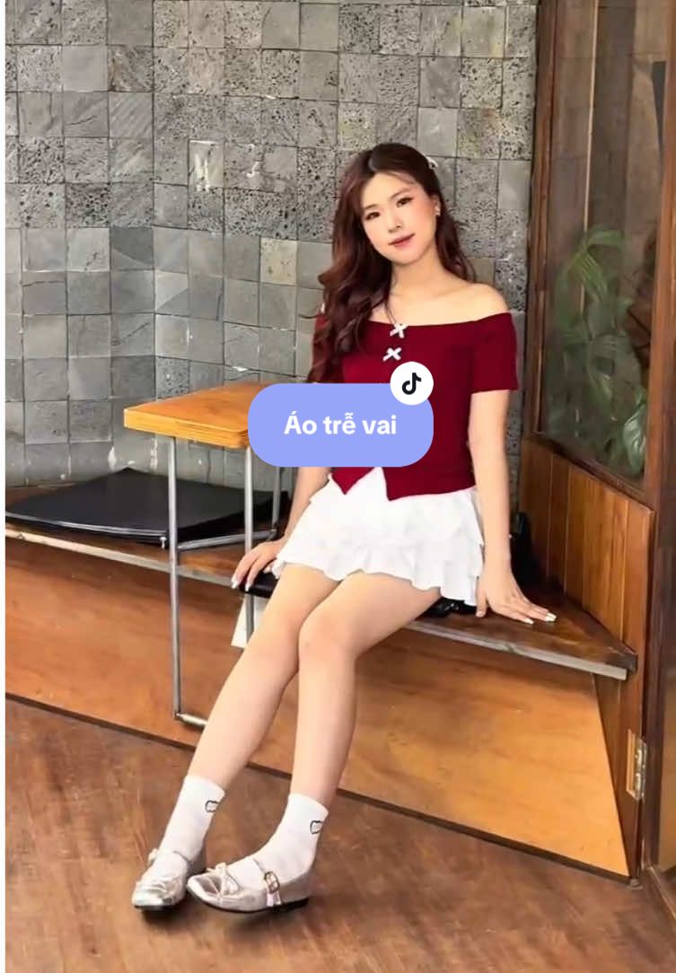 Áo trễ vai #banamofashion #phoidoxinh #foryou #bigsize #ao 