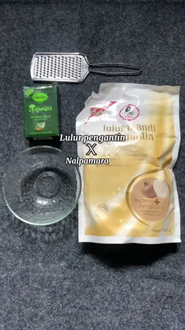Racik lulur pengantin & nalpamara#nalpamara #lulurpurbasari #raciklulur 