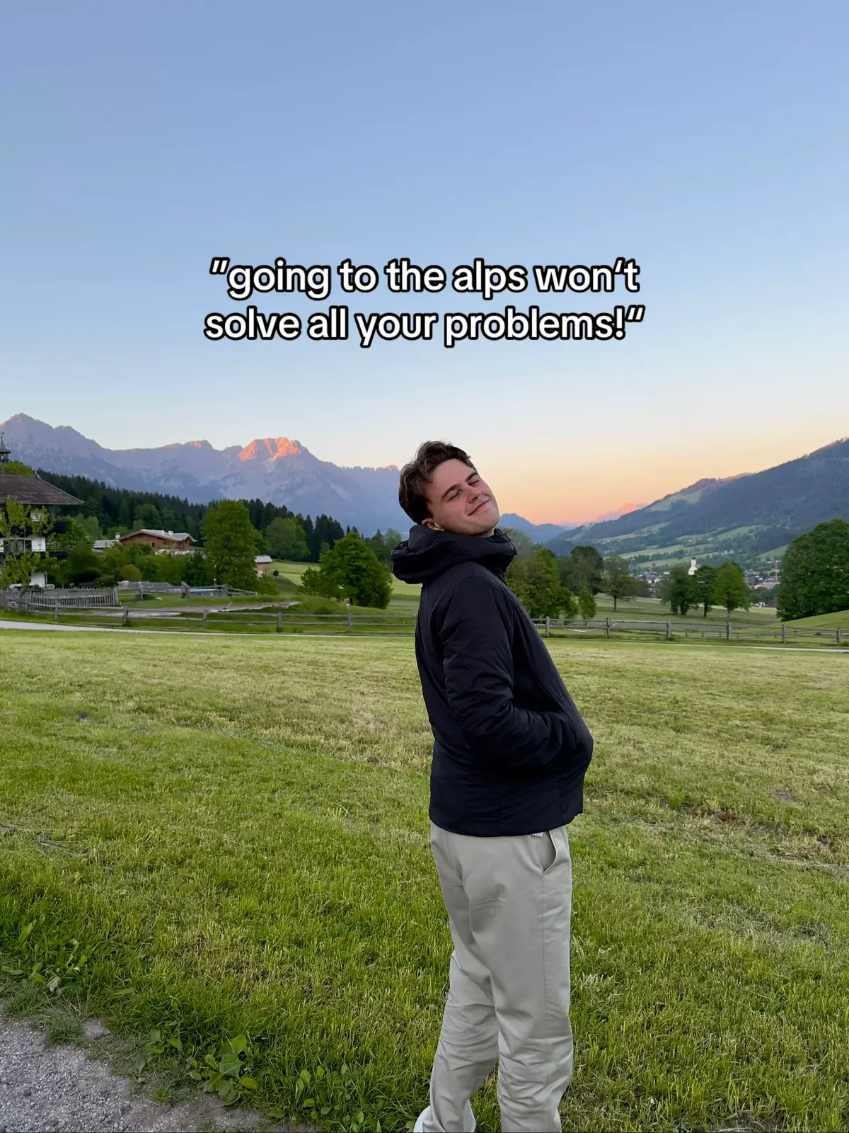 Yo problems, where y‘all at??? 🤠 #alps #problems #life #mountains #bestlife #trending 