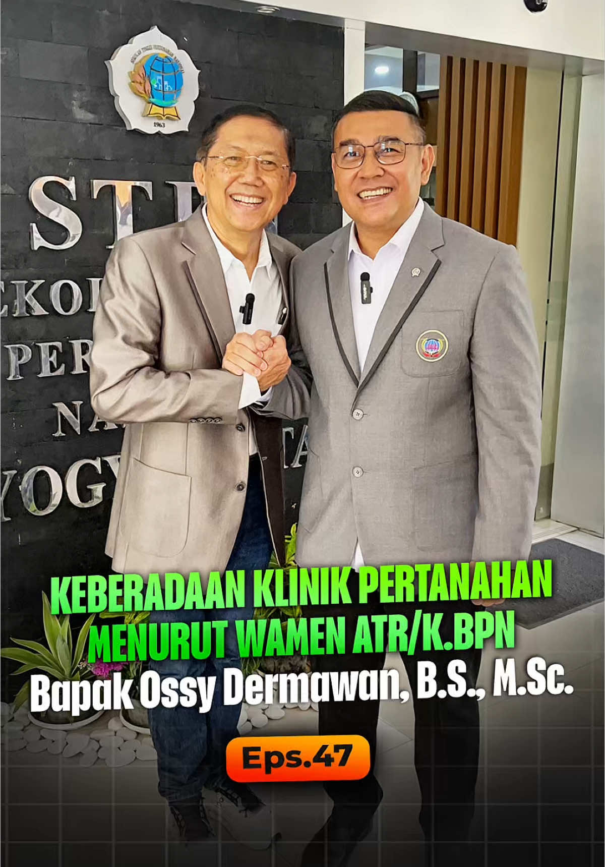 Klinik Pertanahan: Solusi Nyata untuk Rakyat! 🧑‍⚖️🌍 Wakil Menteri ATR/BPN menegaskan pentingnya kehadiran Klinik Pertanahan sebagai upaya mendekatkan layanan pertanahan kepada masyarakat. 📚⚖️ Dengan adanya Klinik Pertanahan, masyarakat bisa: ✅ Konsultasi seputar masalah pertanahan ✅ Mendapat edukasi pertanahan #KlinikPertanahan #ATRBPN #LayananPertanahan #SengketaTanah #EdukasiHukum #TanahUntukRakyat #LindungiAset #ReformaAgraria #PelayananPublik #KementerianATRBPN #MelekHukum 🌱📄🏡🧑‍💼 #KlinikPertanahan #PTmps #MitraPertiwiSejahtera #KonsultanPertanahan #KonsultanTanah #KonsultanPertanahanJakarta