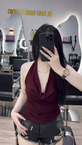 Áo cổ yếm #aoyemxinh #viral 