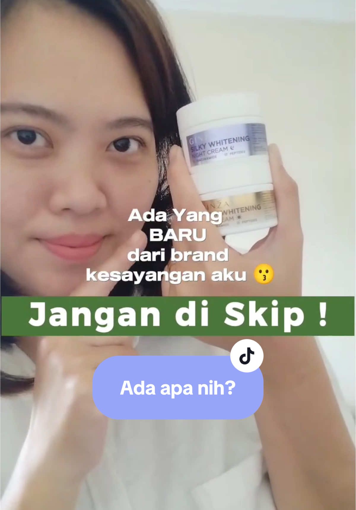 Ets ada yang baru dari ginza👀 #ginzabeauty #makzimalkandirimu #daycream #nightcream 
