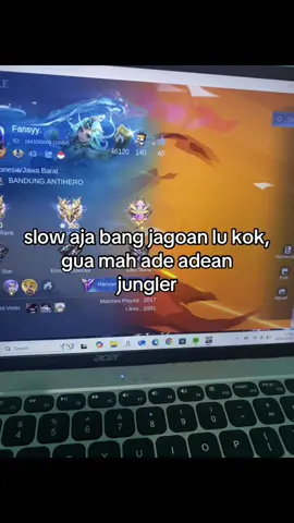 cuma Ade adean kok jangan dikerasin ya#mlbb#quotesmlbb#quoutes#fypp#xybca#storymlbb#katakatamlbb#jungler#mobilelegendsbangbang 