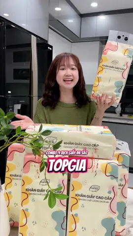 Mua đi mua lại nhiều lần giấy Topgia đa sắc vì lý do này đây #topgiahn #giaytopgia #topgia #xuhuong #nhacuadoisong #tietkiem #giayruttreotuong 