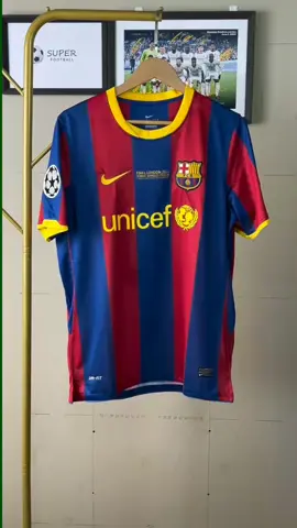 Barcelona 2010/2011 home shirt final version#fyp #Soccer #barcelonafans #messi #jersey