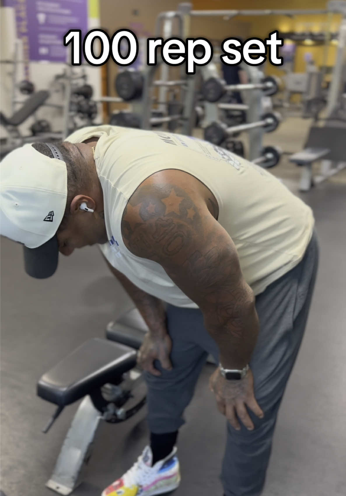 Start the chest day with a 100 rep set. Killed my chest! #gymsideeffect #fitnesshumor #fitnesstips #GymTok #workout #fitnessmotivation #GymTok #workout #mensfitness #GymLife #discipline #gymmotivation #Fitness #mindset #consistency #detroit #construction #bluecoller #militaryvet #military #CapCut 