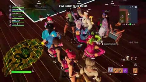 فعاليات آخر اليل😅😅، تعالووو Eva نرحب فيك كود الماب في البايو والاختصار LRV🫵🏻🫵🏻❤️@✨ Party Royale EVA @م٧٨ #EVA #فورتنايت #اكسبلور #foryou #fyp #حفل_ملكي 