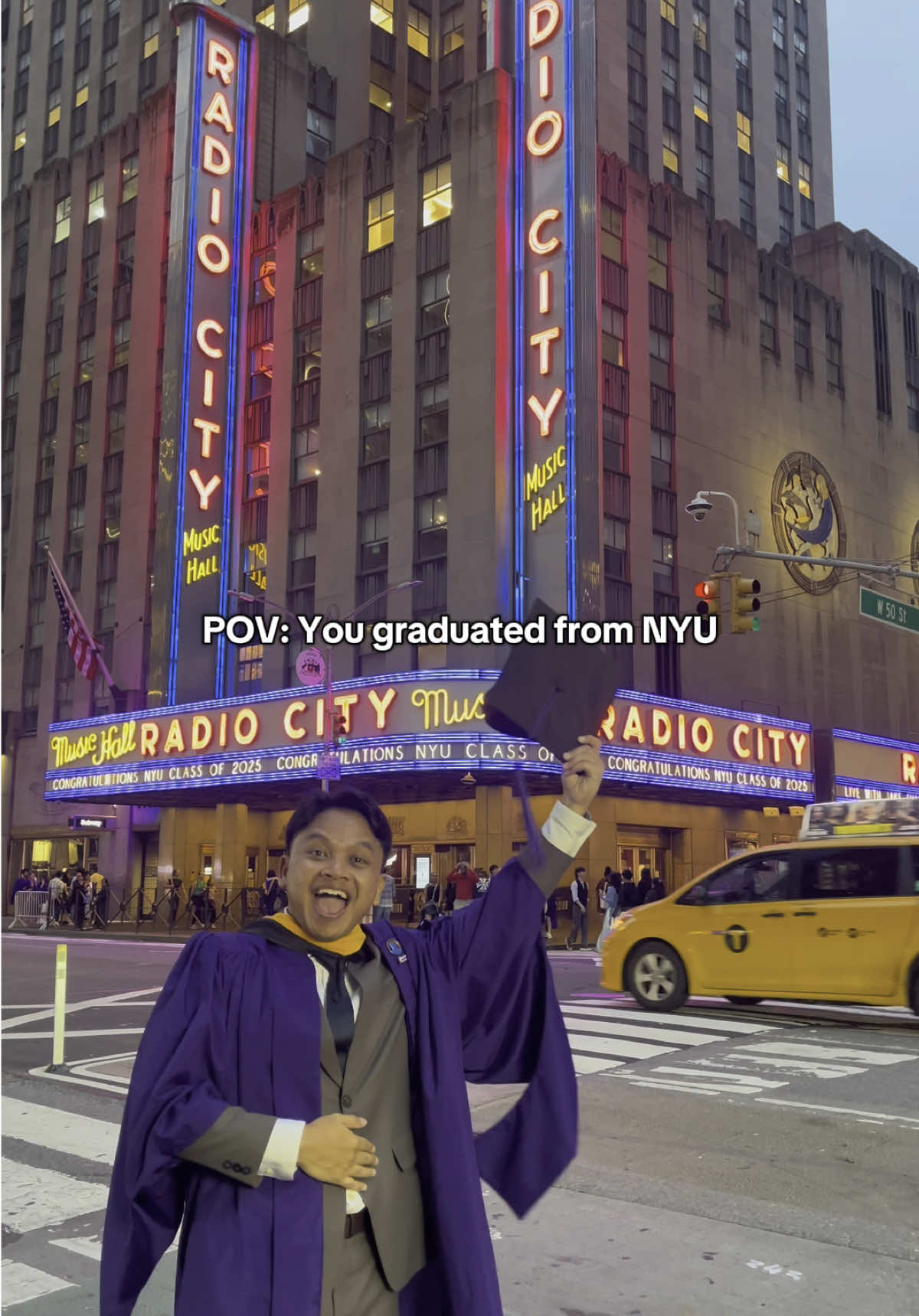 NYU: done.  #NYU #NewYorkUniversity #graduation #BelajarBarengApriRokh #SerunyaBelajar 