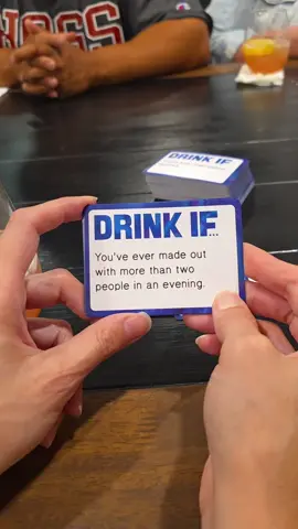 Wow this is to much! 🤣🤣🤣 #drinkif #drinkifgame #drinkinggame #dycegames #partygame #funny #GameNight #FYP 