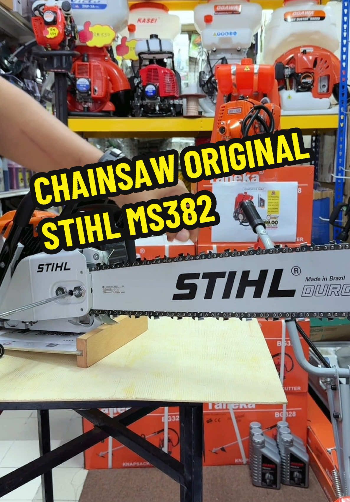 Chainsaw stihl ms382 #fyp #chainsaw #stihl #fyppage #foryou 