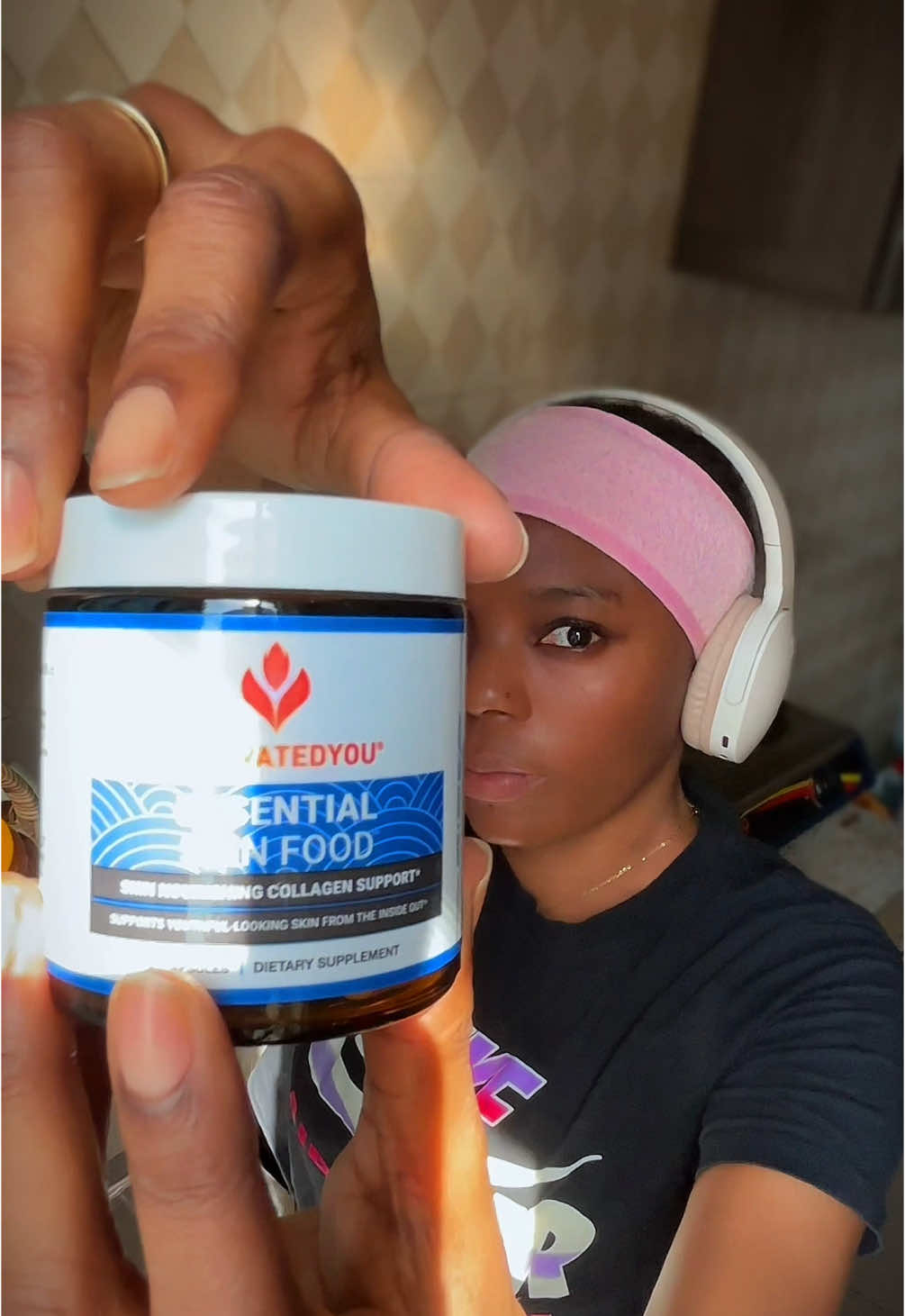 Gifted by Activated You  @ActivatedYou  Want smoother, firmer, glowier skin without a 10-step routine? I’ve been loving Essential Skin Food, a clean, plant-based supplement that supports collagen, gut health, and skin elasticity from the inside out. Just one capsule a day helps: • Reduce fine lines • Boost glow and hydration • Keep skin plump and firm • Fight signs of aging naturally Your skincare routine just got an upgrade. From the inside. Promo Code:GUTHEALTH20