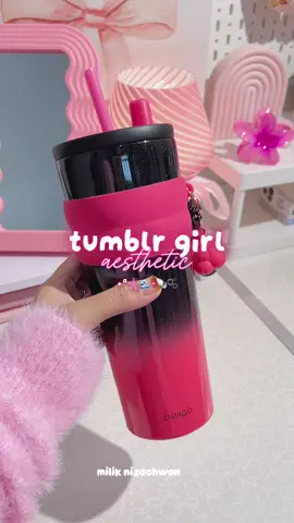 tumblr cantik dari civago👀✨ warnanya cakep bgtttt🍓✨ #tumblraesthetic #tumblrgirl #civago #tumblrkopi #botolminum 