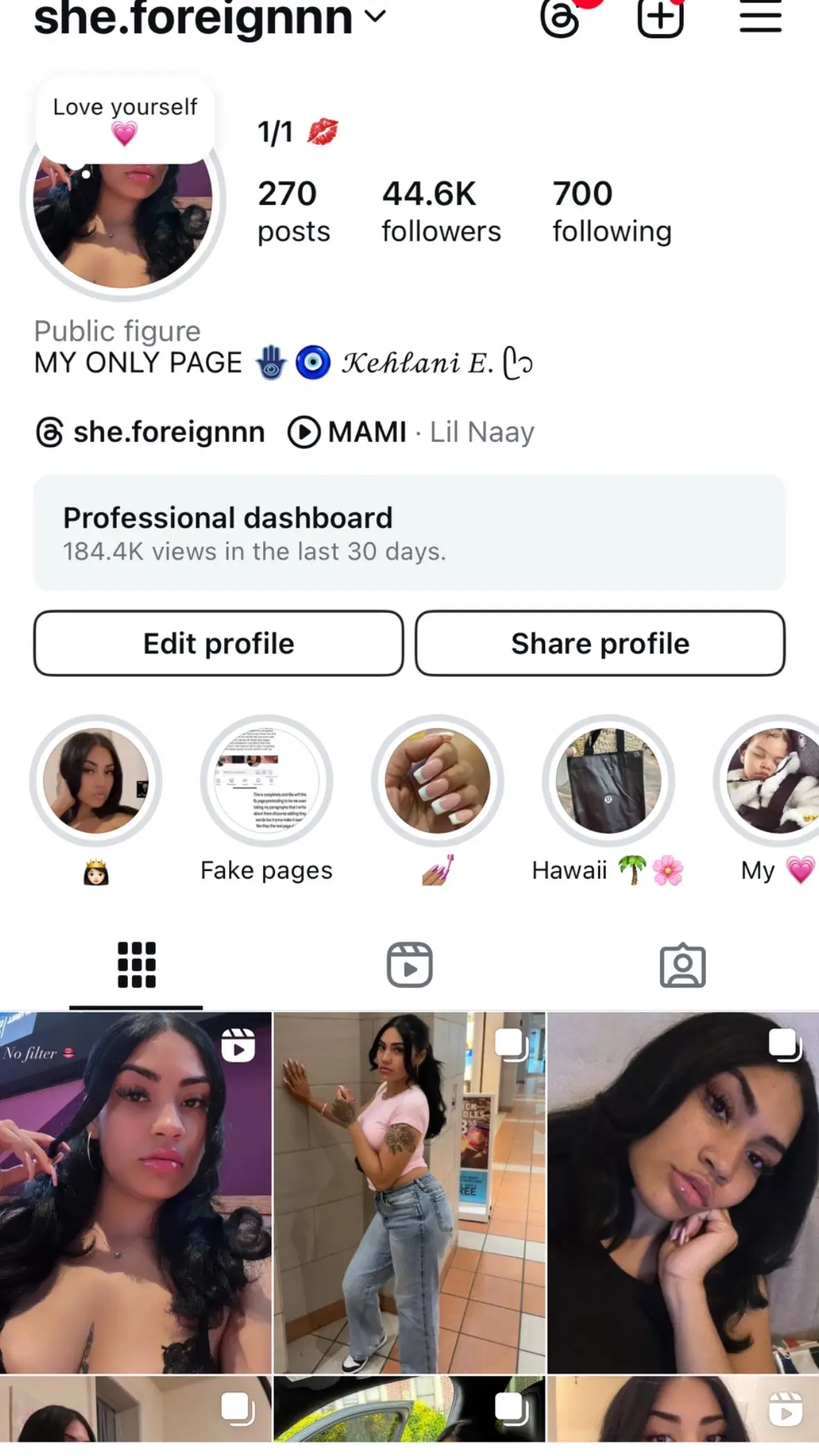 These are my only accounts don’t get scammed by these fake pages this the last time I will be saying this If you aren’t talking to any of these pages I just posted you are being scammed they will try to send fake photoshopped naked pictures so don’t ever think your seeing me naked cause you’re not they take my selfies and photoshop a naked body on it so they can try to scamm people so just be smart people !! It’s 2025 & these fake pages just don’t stop 