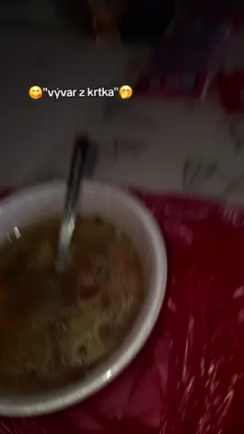 😋mňam vývar z krtka🤭