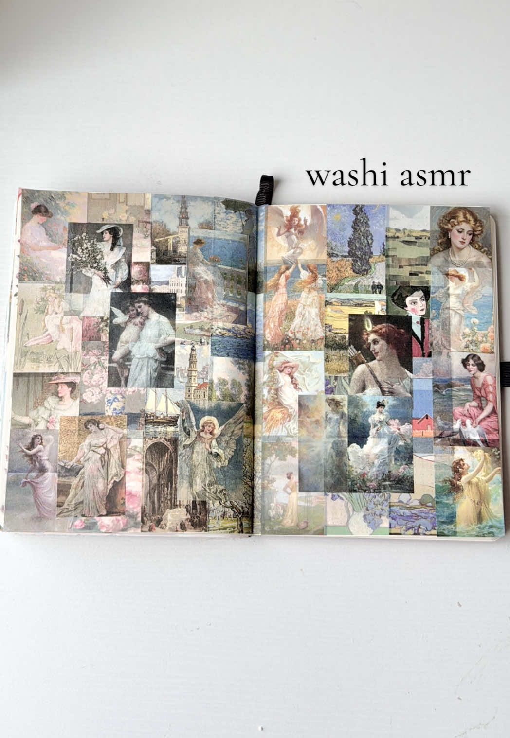washi sticker asmr  #washitape #washi #asmr #journaling 