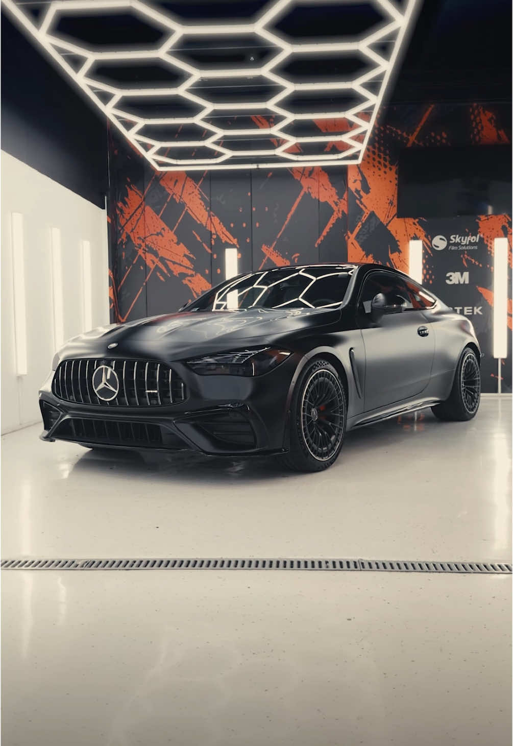 Mercedes-AMG CLE 53 - Full Skyfol nano Satin PPF #mercedes #cle53 #amg #ppf #carwrap #budapest