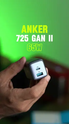 Anker Gan II 725 Charger 65watt Available Now at UFOSTORE #anker #ankercharger #ufostorekh 