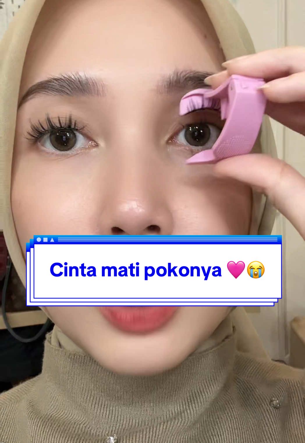Sat set 3 detik selesaiiii 😝👋🏻  #magneticlash #eyelash #magneticeyelashes #jollish 
