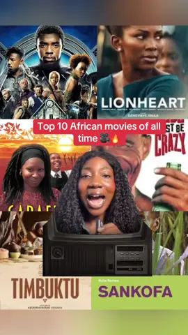 Top 10 African movies of all time #tiktoknigeria #pulsenigeria #africanmovies #knowafrica #africamonth 