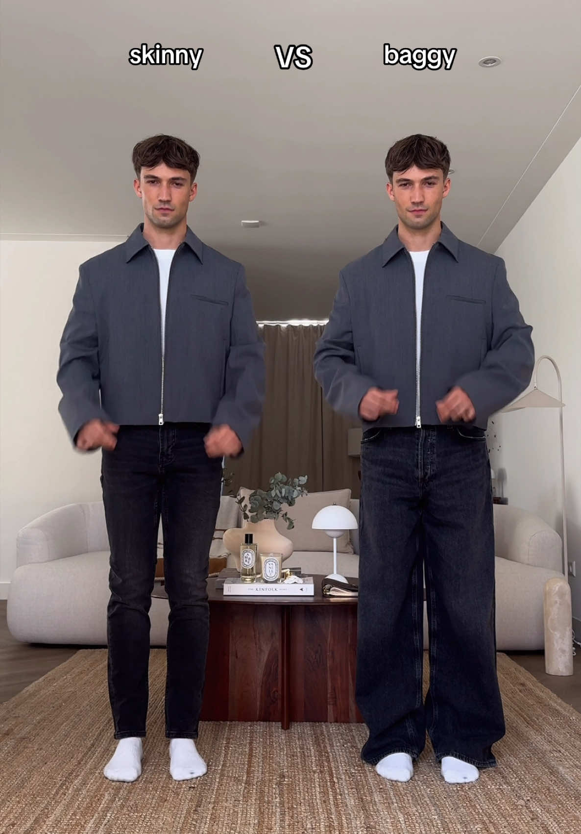 Skinny jeans or baggy jeans? 👖 Save for later #fashionhacks #style 