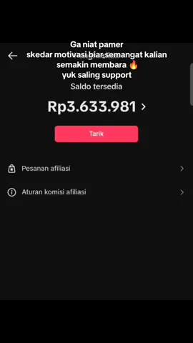 😁#penghasilantiktok #affiliatepemula #affiliatetiktok #kreatortiktok #kreatorpemula #fyp #foryou #xybca #flks #foryoupage #affiliatemarketing 