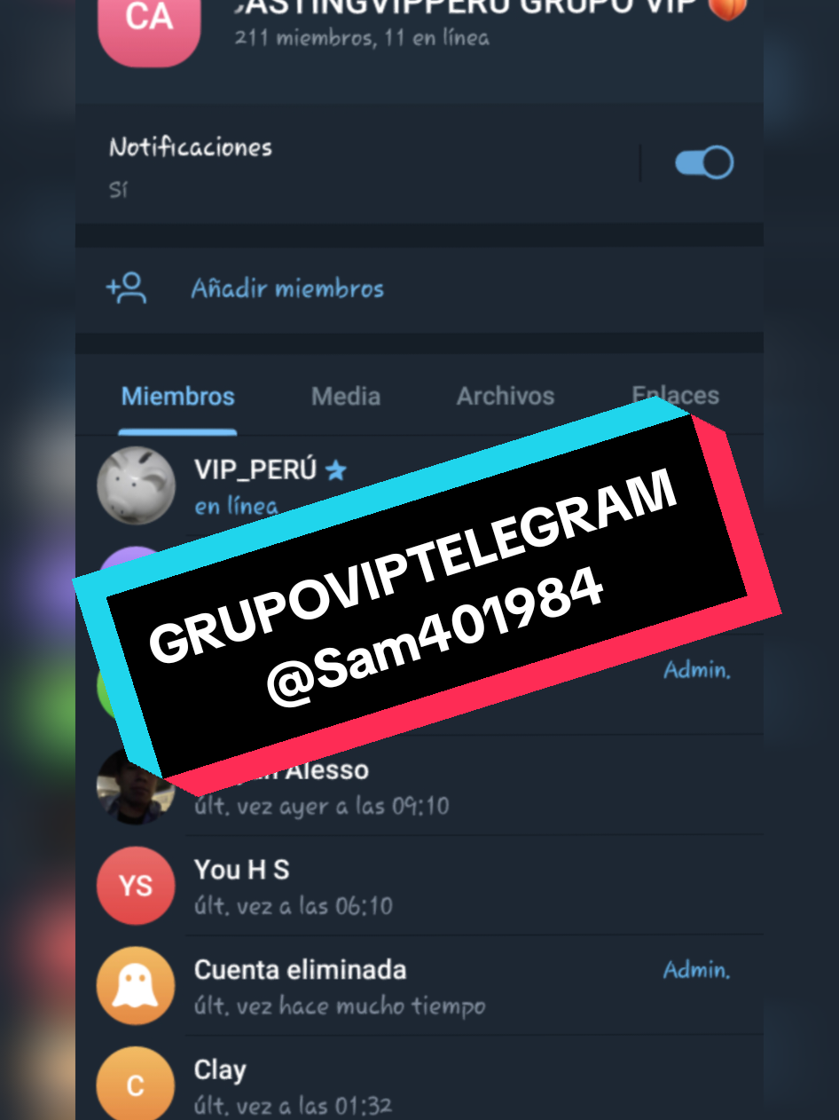ÚNETE AL GRUPOVIP TELEGRAM @Sam401984   #peru🇵🇪 #casting #fyp #lima 