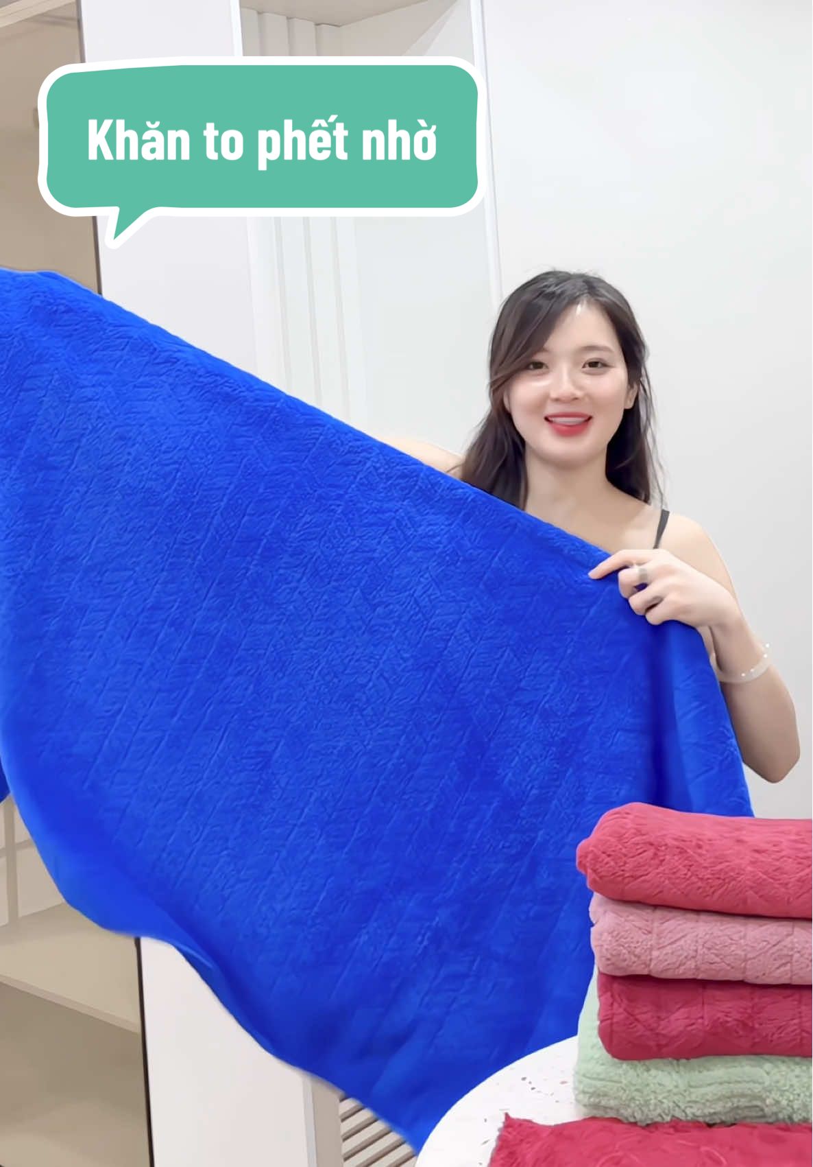 Khăn to phết nhờ #xuhuong #khantam #combo 