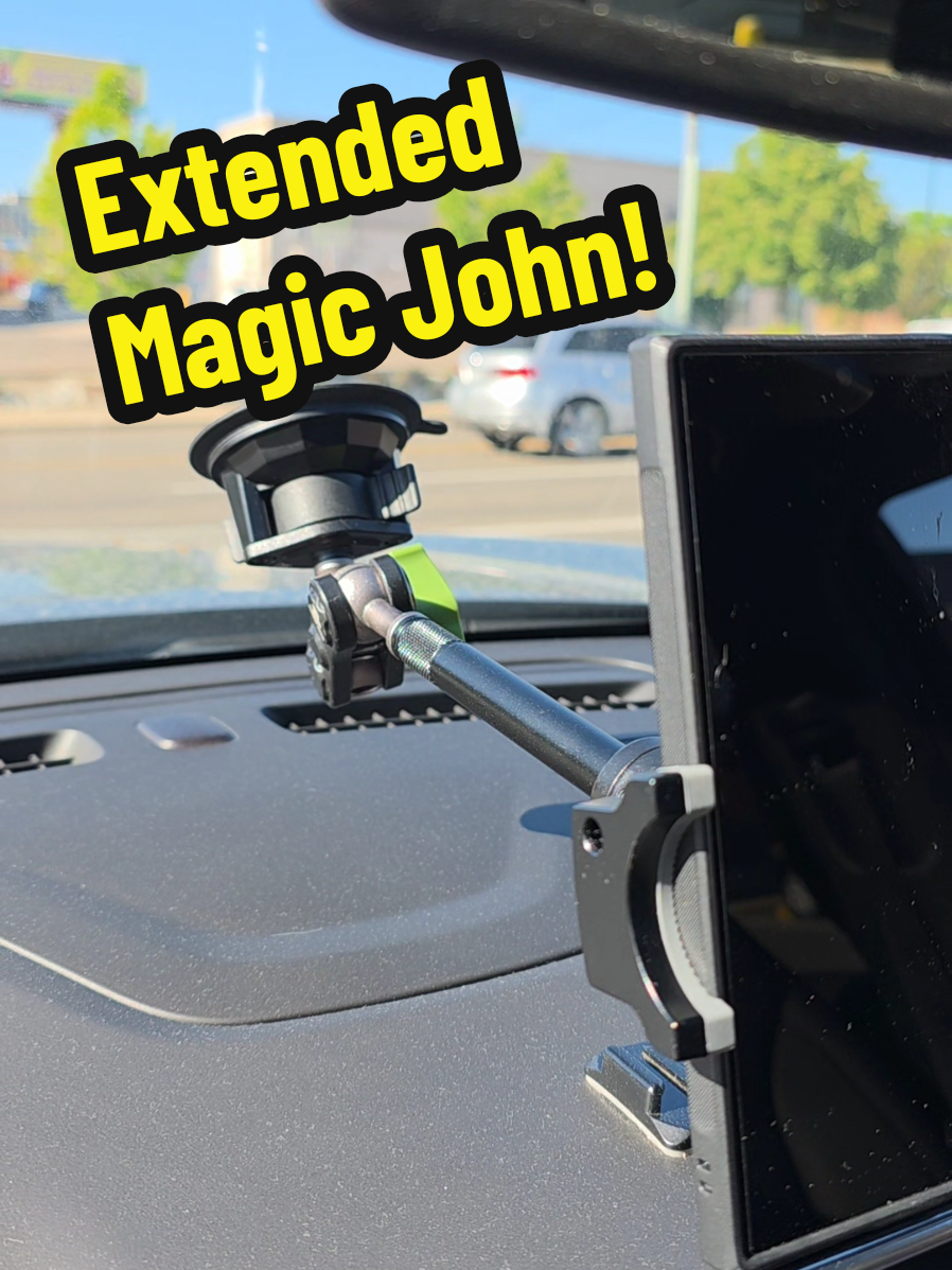 Magic John Car Phone Mount has the Extension Arm! #magicjohn #suctioncupmount #phonemount #carphoneholder #truckdriver #trucker #phoneholder #tiktokshopcreatorpicks @MAGICJOHN.OFFICIAL 