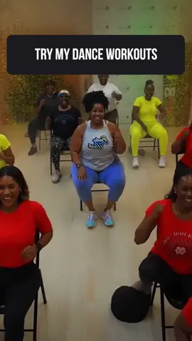 The best solution for those who has knee issues.  Try chair dance workout plan! Link in bio.   #Everdanceapp  #chairworkouts #workoutsforbeginners