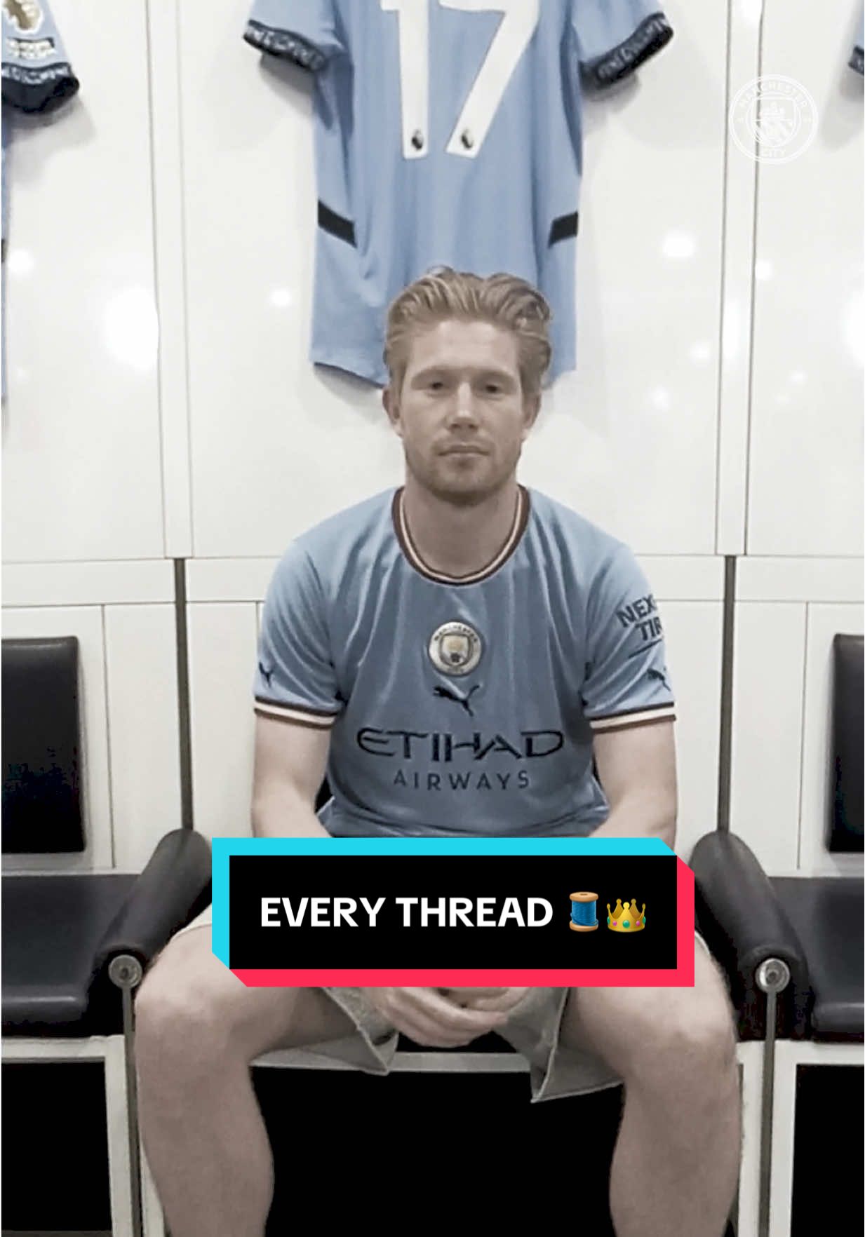 A legend in every thread 🧵🙌 #kevindebruyne #mancity 