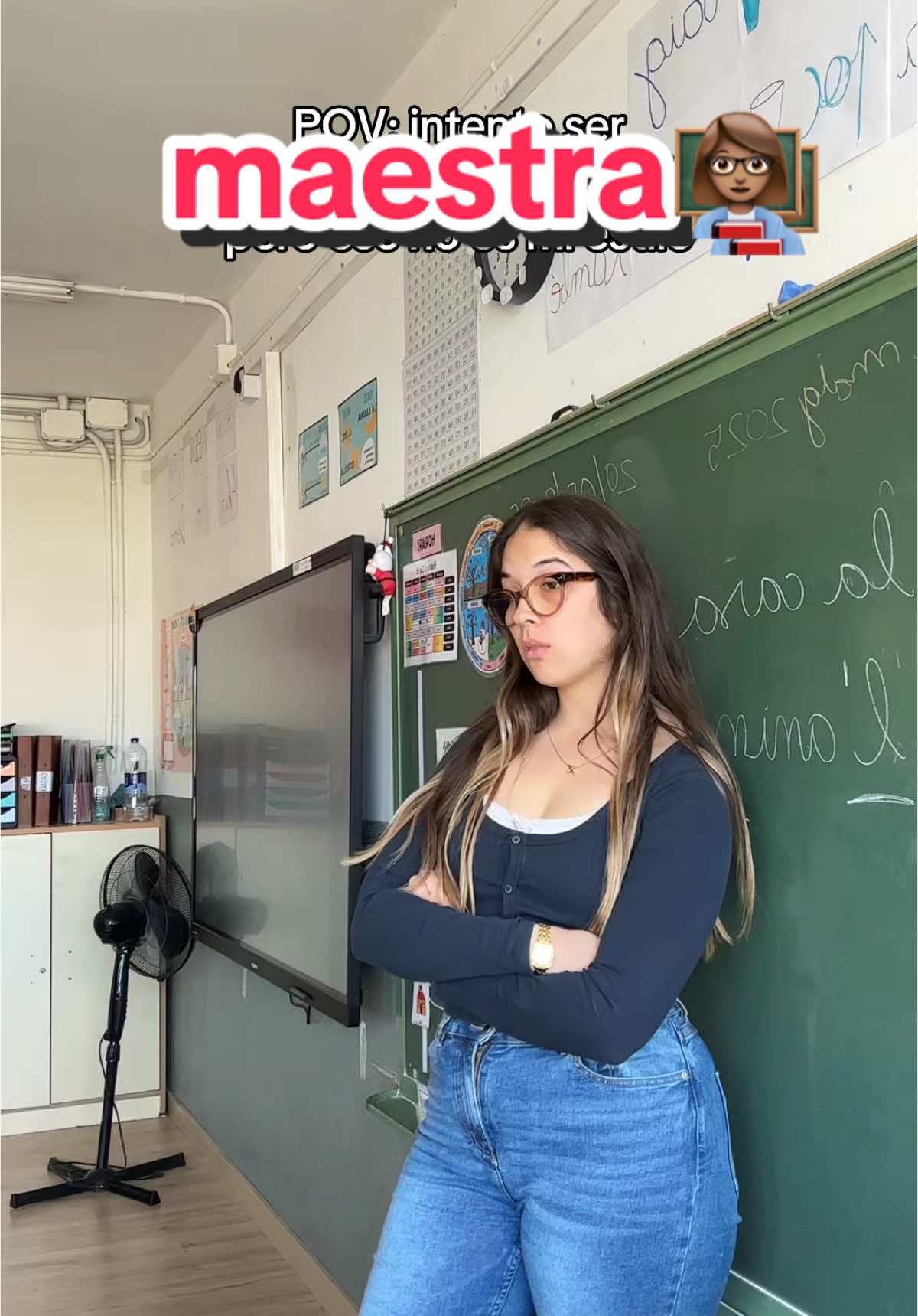 no puc jajajaja Qué tipo de maestra eres tú? Jajajajajaj #maestra #profe #teacher #mestra #madres #alumnos #trabajonuevo 