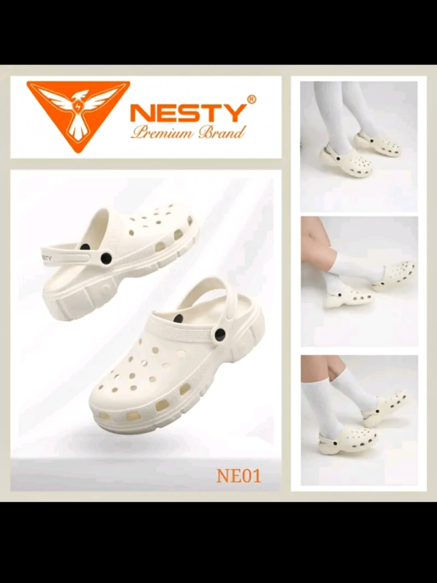 Dép Sục Nam Nữ NESTY Kiểu Dáng Basic Sục Đế Cao Mềm Chống Trượt NE01 Cao Su Đế Bằng. #dép #depsucnu #depsuc #depsucnesty #depsucnamnu #dépnữ 