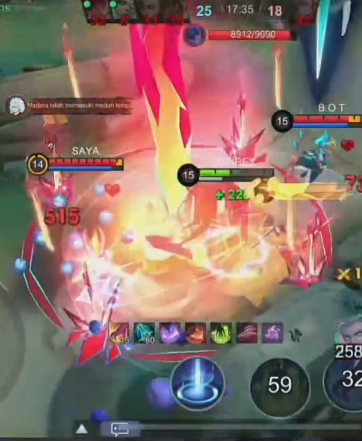 Ling outplay hebat #ling #fyp #MLBBJalanNinjaku #MLBBxNARUTO 