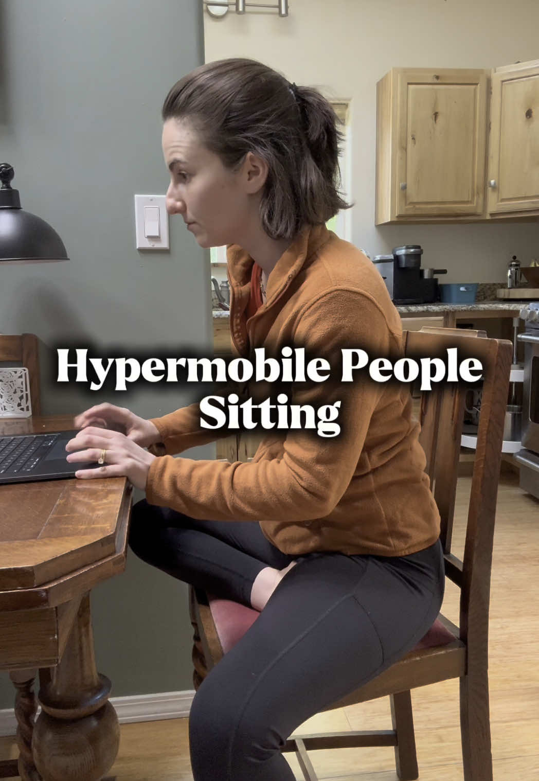 I don’t think I’ve ever sat in a chair “normally” for any extended period of time #hypermobility #ehlersdanlos #hypermobile #workout #CapCut 