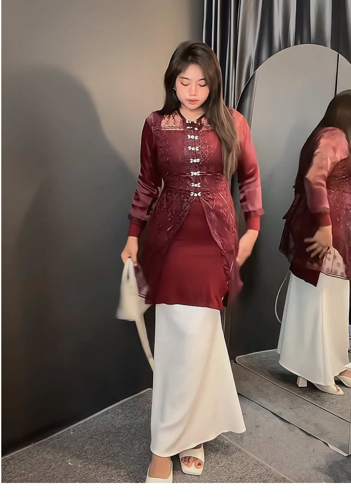 rekomendasi outer brukat edisi outfit kondangan 😍✨ #outfitkondangan #outerkondangan #outerbrukat #edisikondangan 