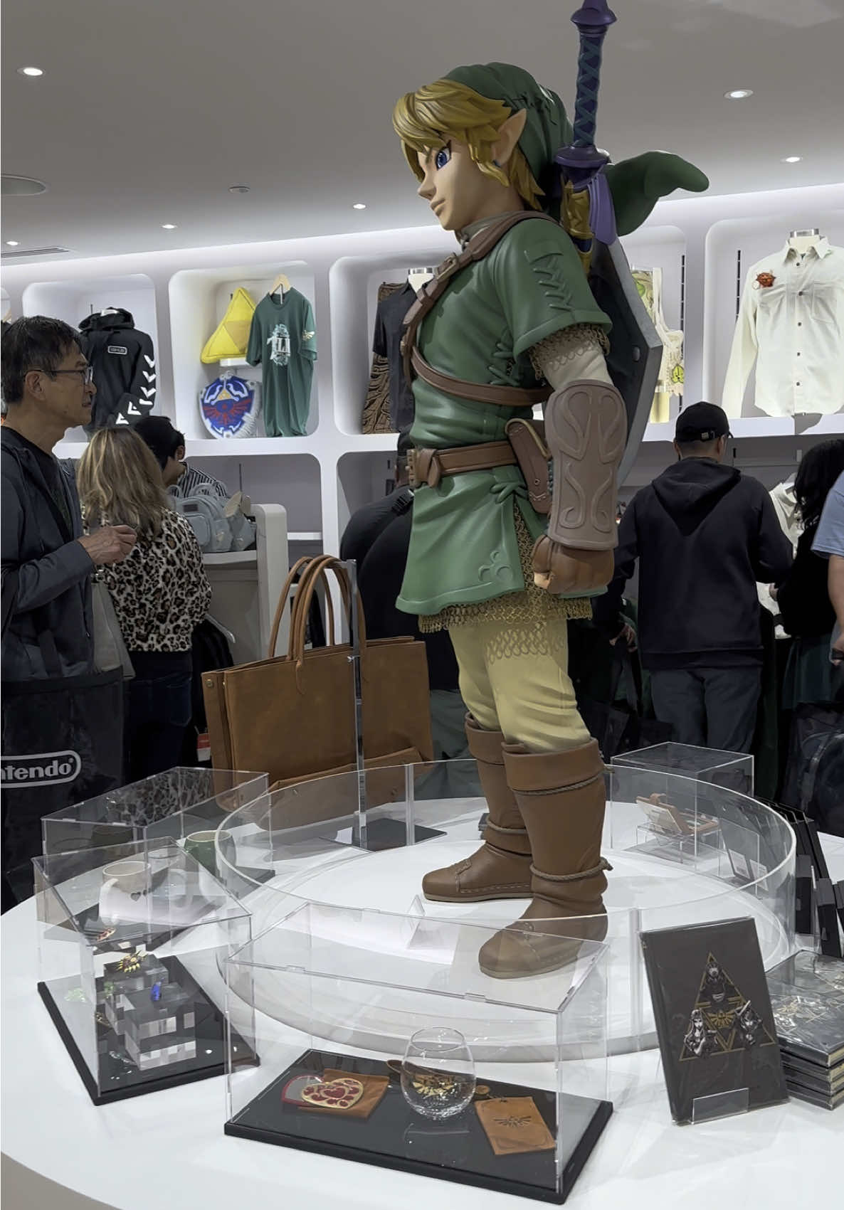 Zelda Merch at the new Nintendo San Francisco location #nintendo #nintendosanfrancisco #zelda #gaming #sanfrancisco @Nintendo USA 