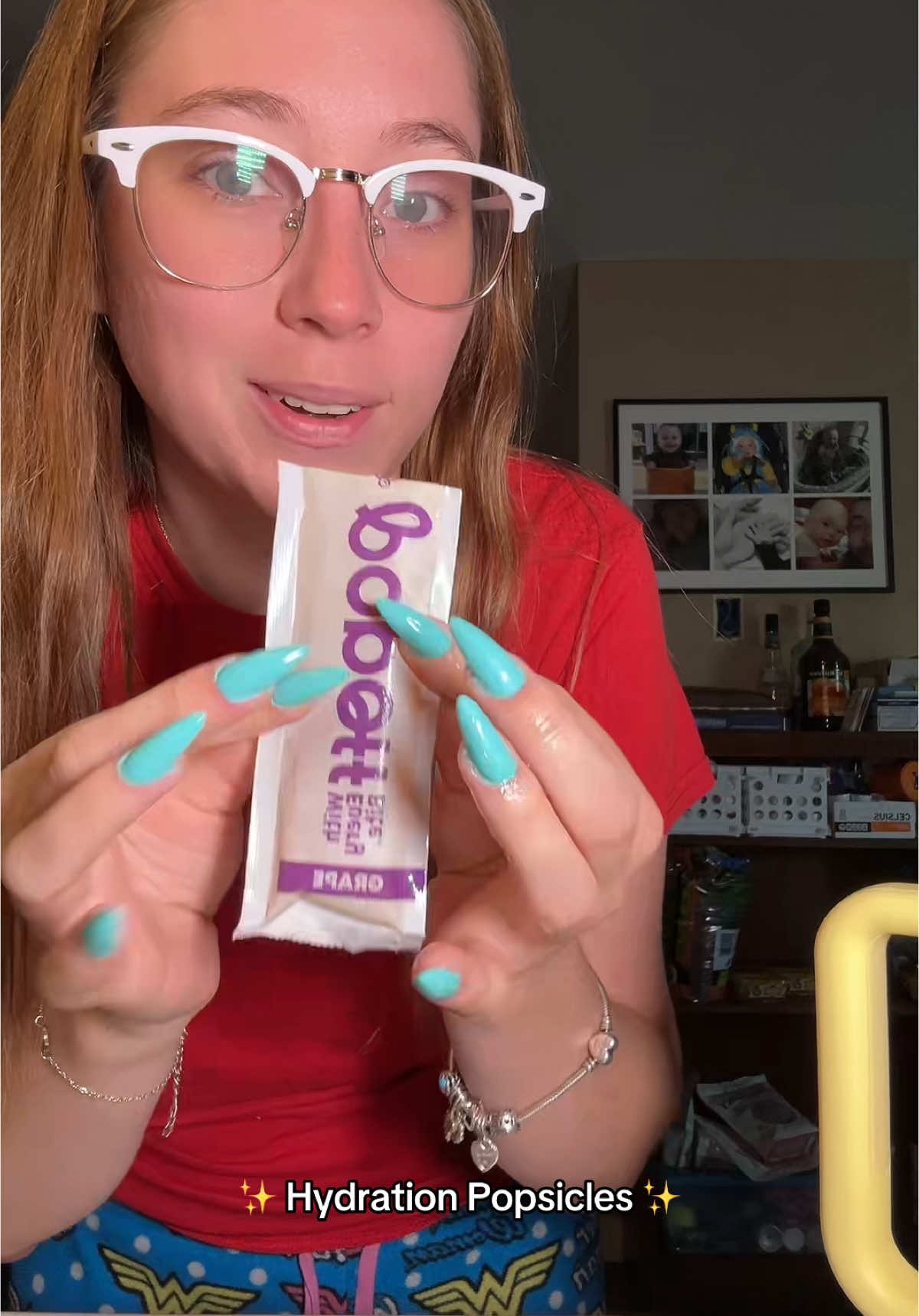 Well my son finished the grape one, I’m going to try the orange next!!😋 #hydrate #popsicle #electrolytes #antioxidants #vitamins #fyp #hydration #tiktokshop #popoff #foryoupage #tiktokshopfinds 