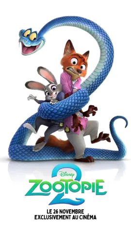 🦊🐰 ZOOTOPIE 2 🐰🦊  Sortie en salle 📅 : 26 novembre 2025 Genre 🎭 : Animation, Aventure, Comédie, Famille  Réalisateurs 🎬 : Jared Bush, Byron Howard Scénariste 🖋️ : Jared Bush Avec 🌟 : Ginnifer Goodwin, Jason Bateman, Ke Huy Quan, Fortune Feimster, Shakira, Quinta Brunson, Idris Elba  Synopsis 📖 : Les agents de police Judy Hopps et Nick Wilde doivent suivre la piste sinueuse d’un mystérieux reptile qui arrive à Zootopie et met la métropole des mammifères sens dessus dessous. Pour résoudre l’affaire, Judy et Nick doivent se rendre sous couverture dans des quartiers inconnus de la ville. Cette mission va mettre à l’épreuve leur relation personnelle et professionnelle comme jamais auparavant.   #Zootopie2 #GinniferGoodwin #JasonBateman #KeHuyQuan #FortuneFeimster #Shakira #QuintaBrunson #IdrisElba #JaredBush #ByronHoward #Animation #Aventure #Comédie #Famille #Disney 