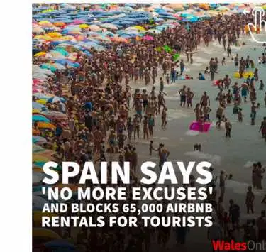 Spain is the most popular holiday spot for Brits, with a staggering 18 million visiting in 2023 alone, according to the Office for National Statistics. Yet this trend may shift due to increased regulatory measures on tourist accommodations. The Spanish government has ordered Airbnb to withdraw 65,935 listings that failed to comply with local laws. The country's consumer rights ministry cited discrepancies in records and a lack of proper licences as grounds for the removals. Consumer Rights Minister Pablo Bustinduy expressed his determination to tackle the widespread 