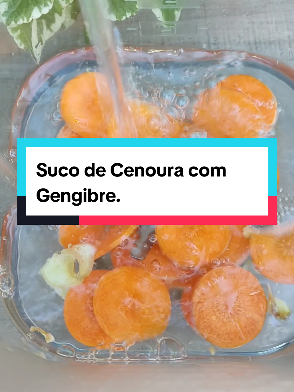 Cenoura com Gengibre #beneficios #receitasnaturais #dicas #saùde 