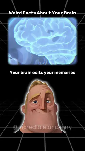 Weird facts about your brain #mysterious #mrincredible #creepy #mystery 