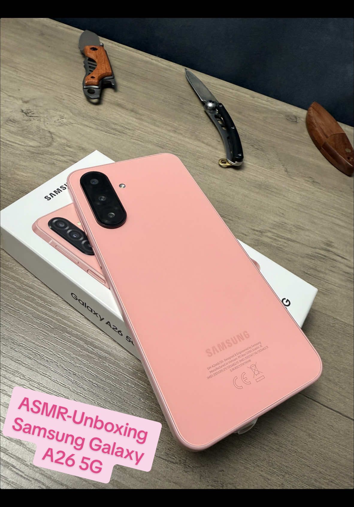 New Samsung Galaxy A26 5G ASMR Unboxing  #oddlysatisfying #satisfyingvideos #asmrtech #unboxing #techunboxing #samsunggalaxya26 #galaxya26 #samsungunboxing #2025tech #newphone #5gphone #smartphonereview #techreview #gadgetunboxing #fyp #foryoupage #viralvideo #trendingnow #explorepage #mustwatch #tiktoktrend #tiktokviral #reels2025 #viralreels 