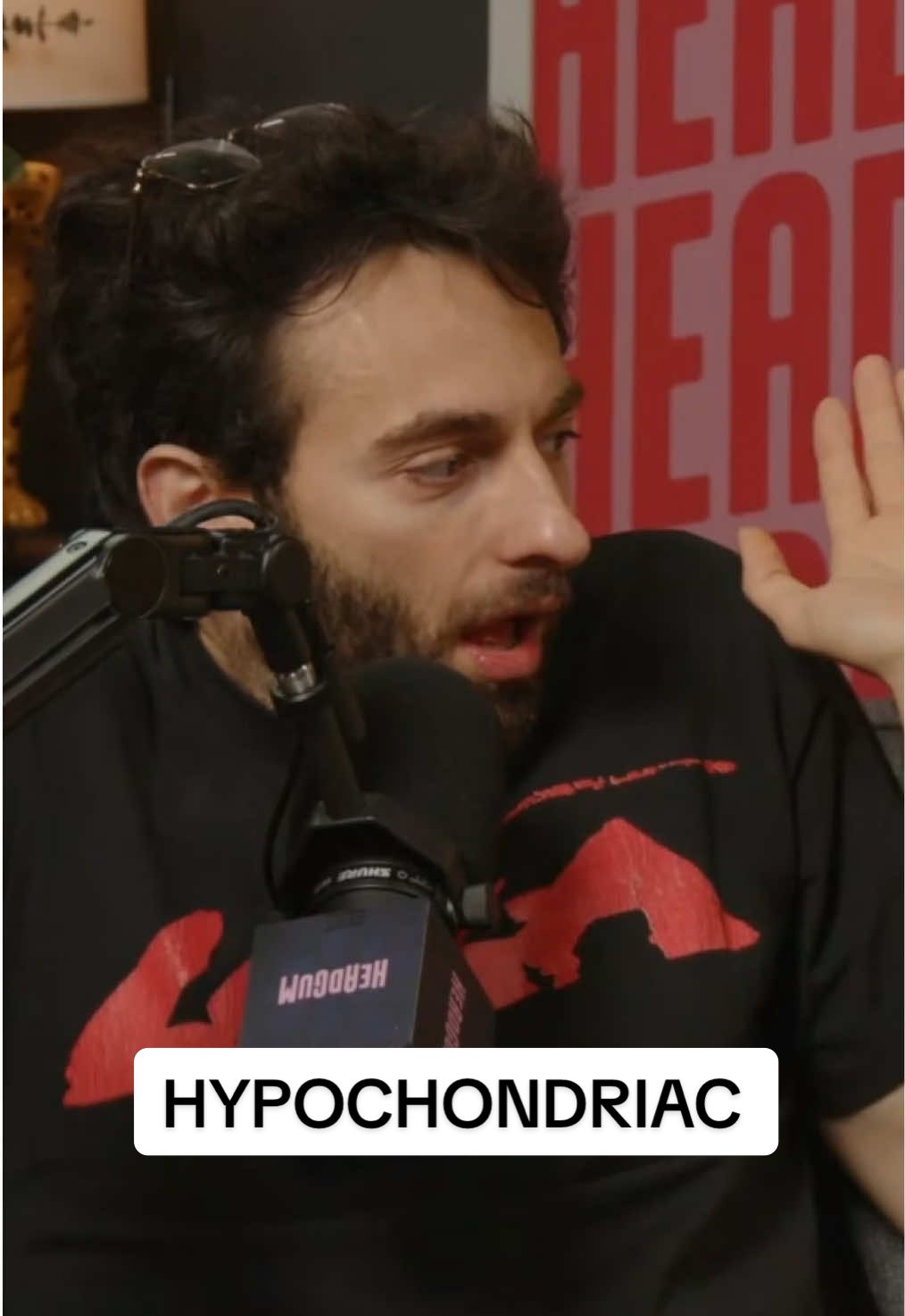 the hypochondria to trust issues pipeline. click the link in my bio for the full episode with @Gianmarco Soresi #fyp #fypage #foryou #podcast #sotrue #hypochondriac 