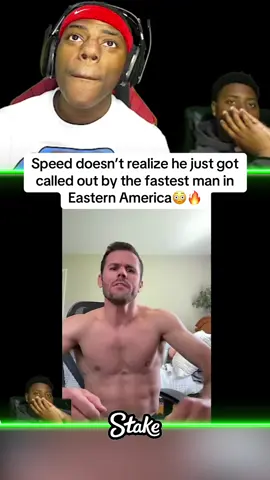 Speed doesn’t realize he just got called out by the fastest man in Eastern America😳🔥 #Ishowspeed #speed #fyp #foryou #foryoupage #viral #ishowspeedclips ishowspeed speed playing last of us #lastofus #speedrun 