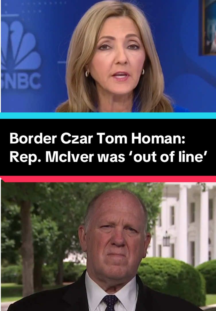 President Trump's Border Czar Tom Homan joins Chris Jansing to discuss Rep. LaMonica McIver (D-NJ) being charged by the DOJ after a skirmish outside a Newark ICE Center. Homan also weighs in on a Georgia college student being held in ICE custody, and registrations for the administration's ‘self-deportation’ app.  #MSNBC #news #politics #DOJ #immigration 