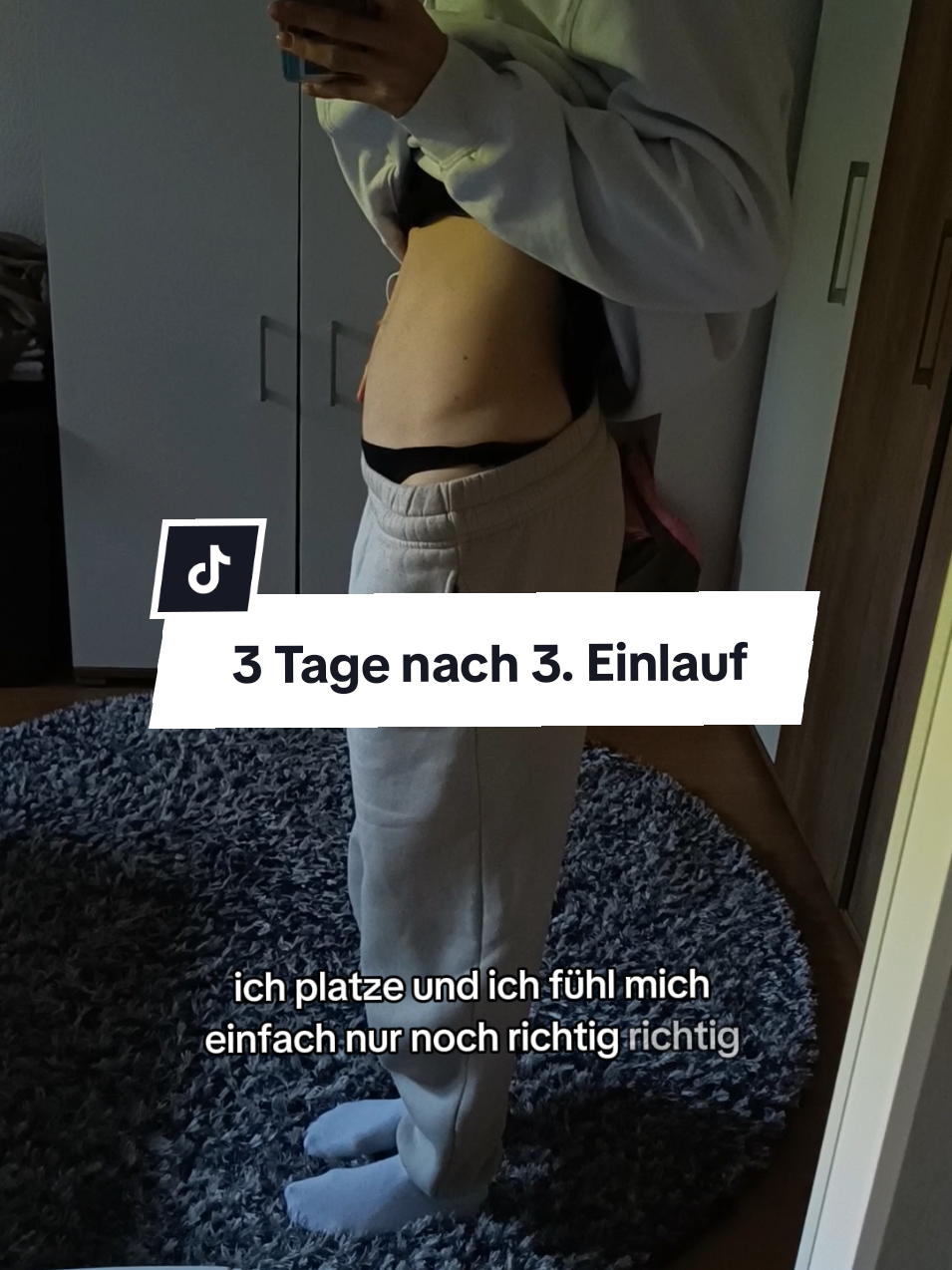 So sehen die ersten 3 Tage nach dem 3. Einlauf aus #stuhltransplantation #fmt #fecalmicrobiotatransplant #mikrobiom #dysbiose #blähbauch 