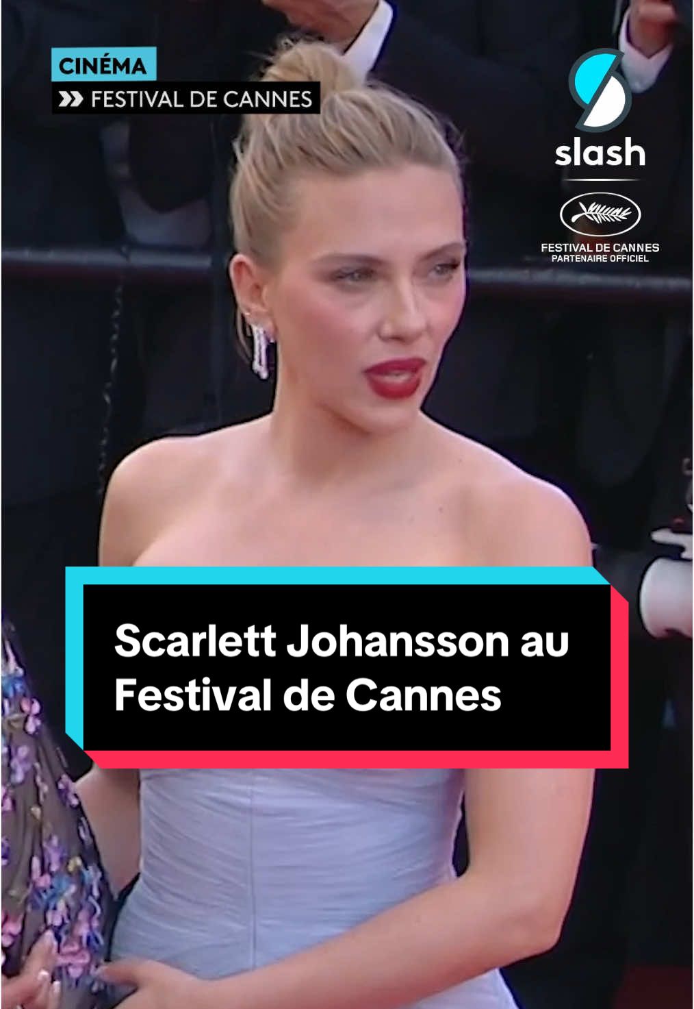 Scarlett Johansson toujours une Queen sur le tapis rouge 😍 #onregardequoi #Cannes2025 #festivaldecannes #Cannes #scarlettjohansson 