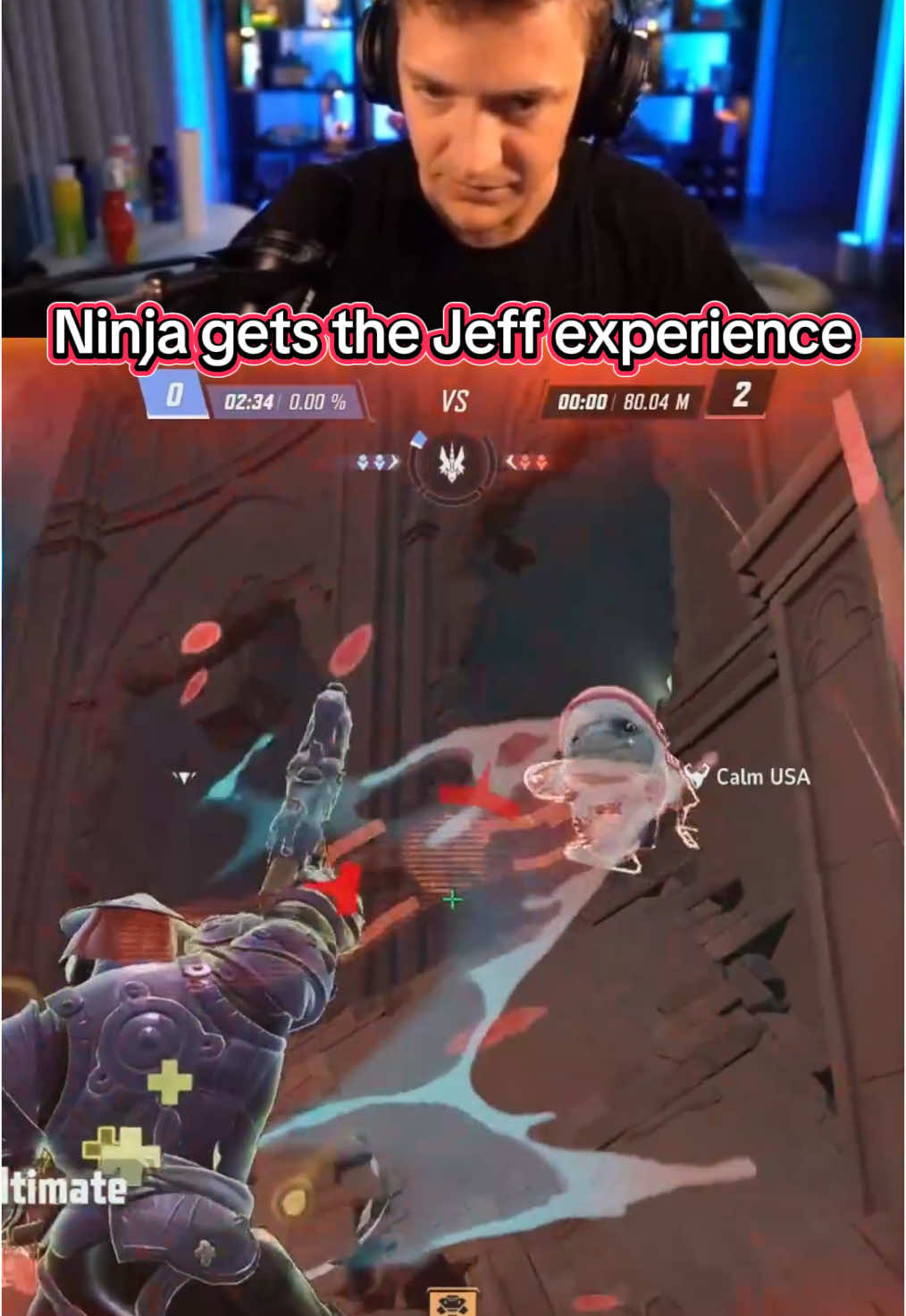 Ninja gets Jeff’d 😭 #marvelrivals #twitch #twitchclips #fyp #ninja #punisher #jeffthelandshark 