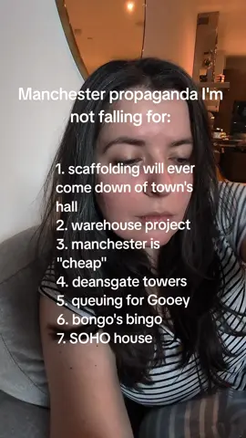 manchester ain't cheap for locals anymore  #propaganda #manchestergentrification #manchester #townhall #deansgate #gooey #bongosbingo 