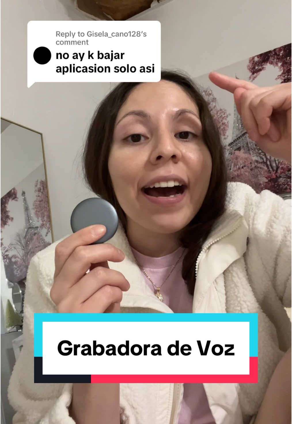 Replying to @Gisela_cano128 No se necesita una aplicación para usar esta mini grabadora! 😊 La agarre en tiktok shop, se las dejo abajo en el carrito anaranjado  #voicerecorder #recorder #voicerecording #cheaters #cheatingboyfriend #cheatinggirlfriend #tiktokshop #tiktokshopfinds #treasurefinds #spotlightfinds #seasonalgems #lovelanguage  #tiktokshopcreatorpicks #tiktokshopjumpstart #ttsdelightnow #giftguide #ttslevelup #springtok #tiktokshopspringglowup  Voice recorder 